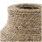 Brown Seagrass Handmade Wrapped Decorative Vase-942190036