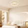 Karlena 20'' Modern Flush Mount Ceiling Fan with Lights and Remote Control
