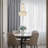 Isiac 5 - Light Dimmable Tiered Chandelier