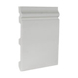 5/8 in x 7-3/4 in x 6 in Long Plain Recycled Polystyrene Base Moulding Sample