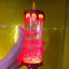 LED Water-filled Wax Candle Lamp