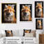 «Orange Fox Guardian», art mural renard-350186860-350186861