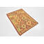Tapis en laine noué la à la main rouille/beige 2 pi 10 po x 4 pi one-of-kind Elland