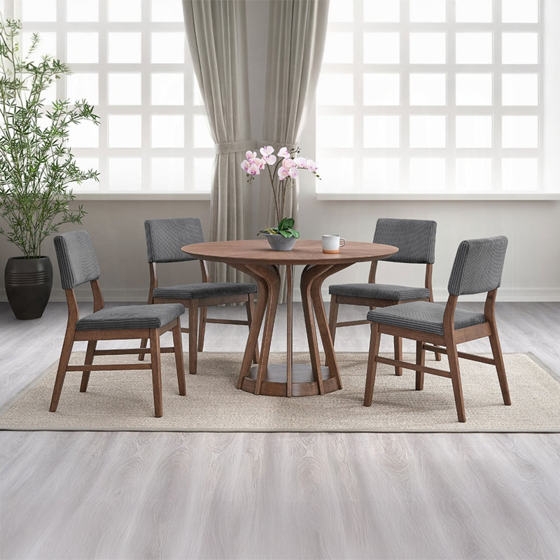 Chaise d'appoint Dyar, Gris