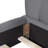 Queen Size Upholstered Platform Bed With Thick Fabric, Grounded Bed With Solid Frame-1956982443