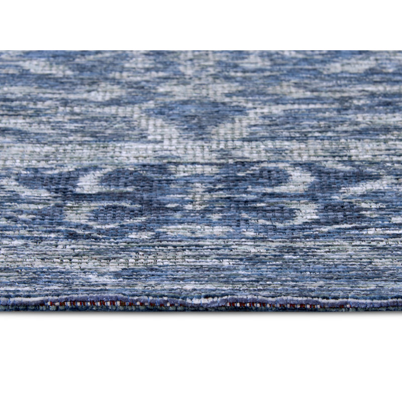 Catania Blue Rug, Rectangular 160 x 235cm