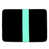Noir turquoise sélectionné