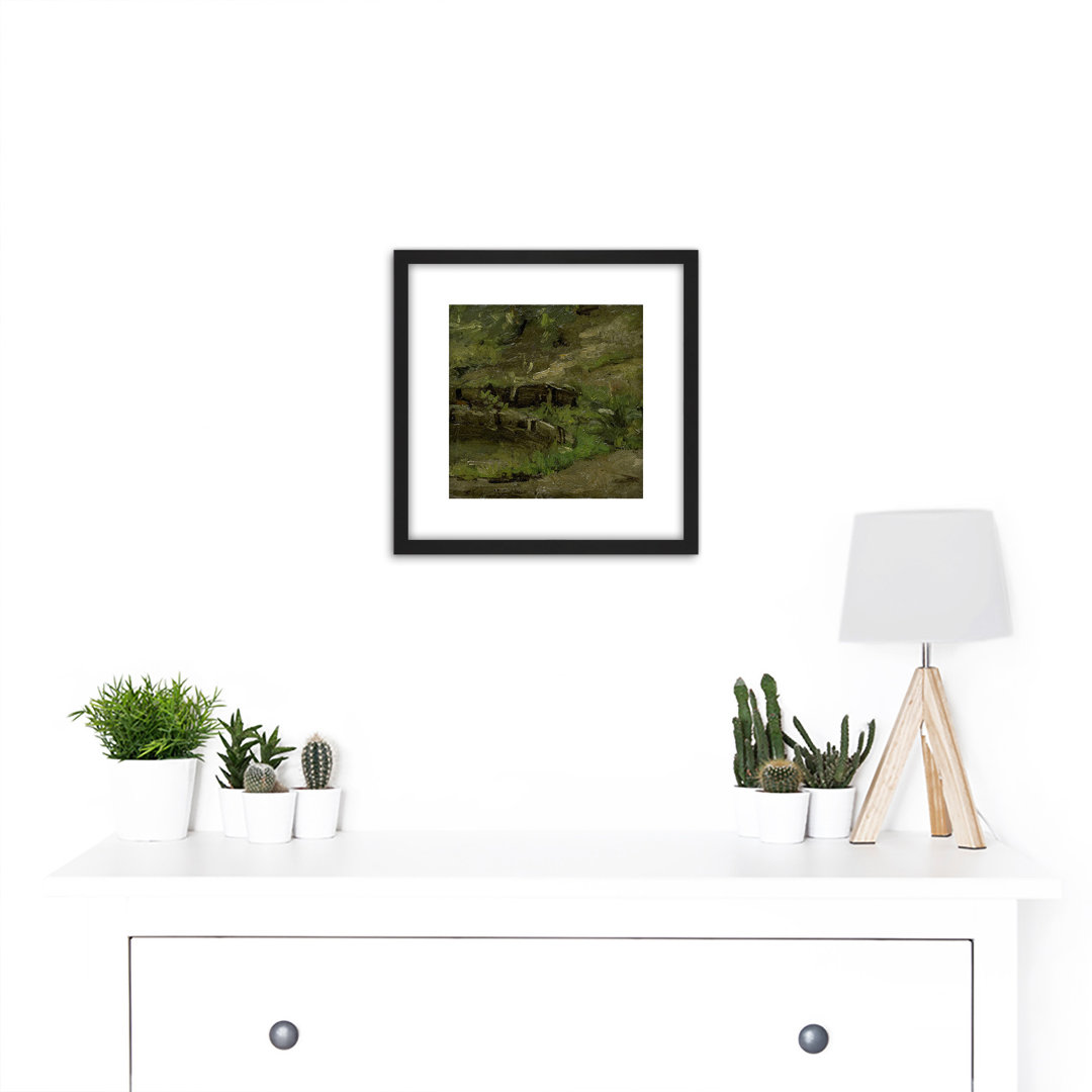 Breitner Meadow Landscape Nature by George Hendrik Breitner - Single Picture Frame Painting