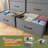 49.6"W 11-Drawer Long Dresser with 2-Tier Shelves, TV Stand for Bedroom-928786730