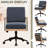 Camelo Solid Wood Swivel Task Office Chair-2146543648