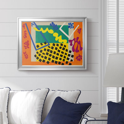 The Snail (L'Escargot)-Henri Matisse-Framed Gallery Wrapped Canvas-1953