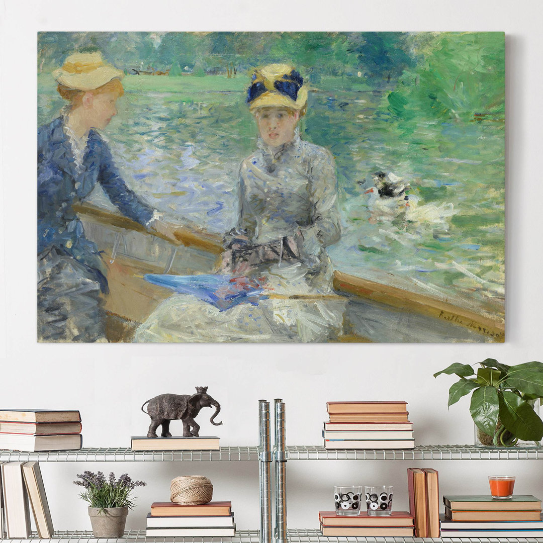 Leinwandbild Sommertag von Berthe Morisot