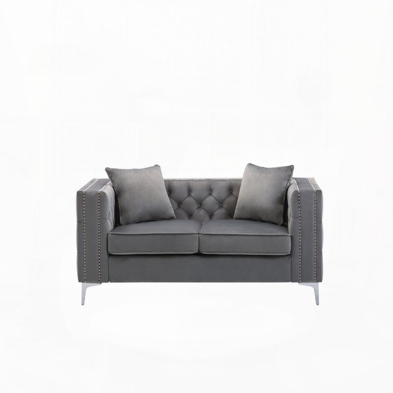 Velvet Loveseat