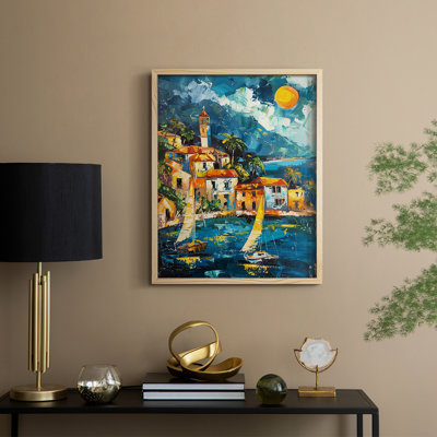 NAUTICAL Series DLxxxix, reproduction encadrée - bois massif