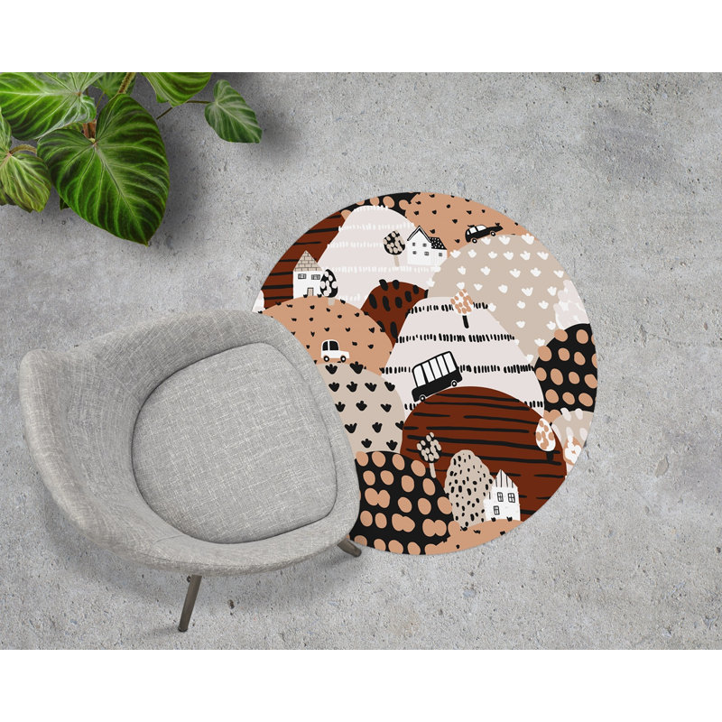 Doumet Hard Floor Straight Round Chair Mat
