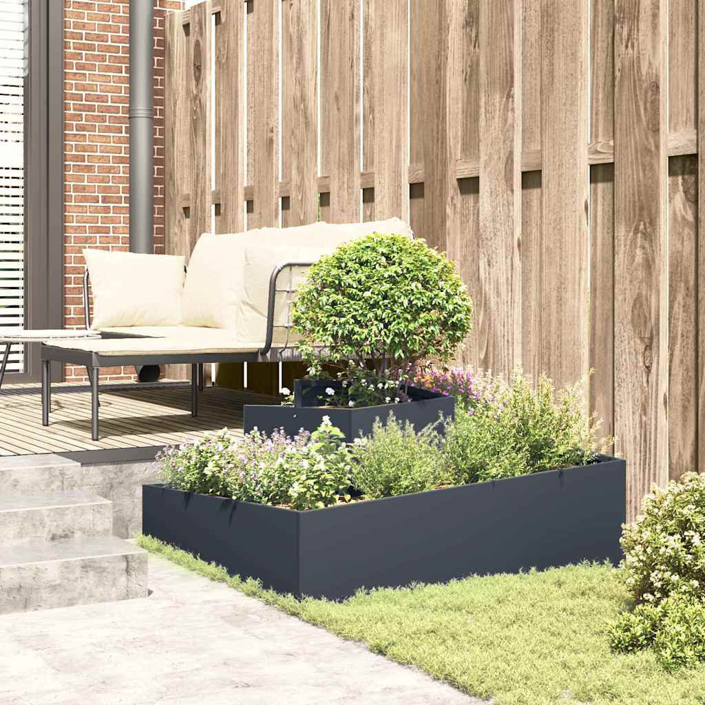 Garden Planter 50 Cm Steel