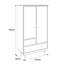 Gunnulf 2 Door Wardrobe-2075756205