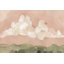 «Pink Haze Sunset I» par Emma Scarvey - reproduction d'art sur toile