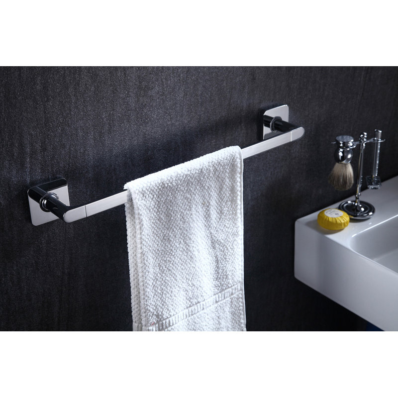 Barre à serviettes murale 24 "Vapor, H 2,4 po x l 19,8 po x P 2,7 po, Chrome chrome