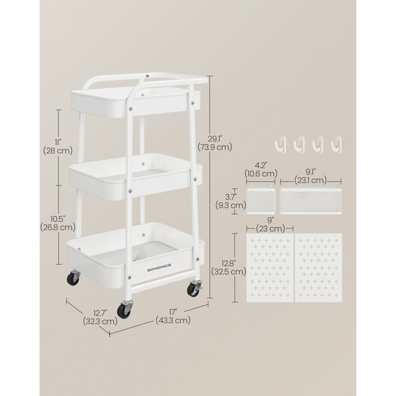 Saroj Metal Kitchen Cart
