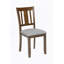Ensemble de chaises de salle à manger pour 4 avec siège rembourré, noyer-1327157003
