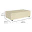 Repose-pieds mobile rectangulaire Pro Series-101941701
