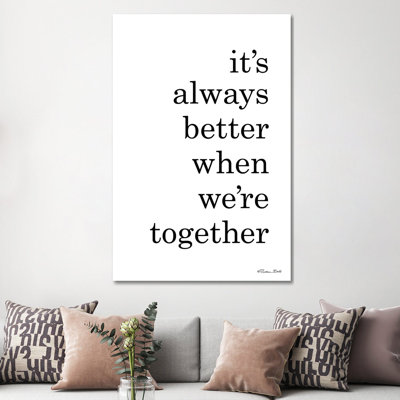 Better Together by Susan Ball - Print on Canvas