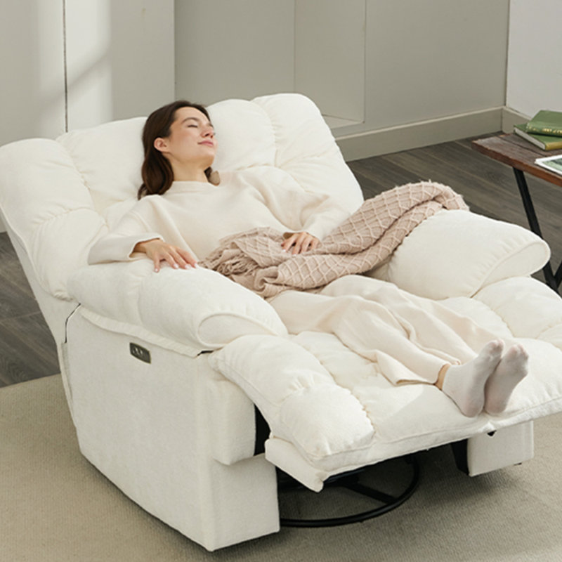 42" Oversized Swivel Rocker Recliner Chair for Living Room