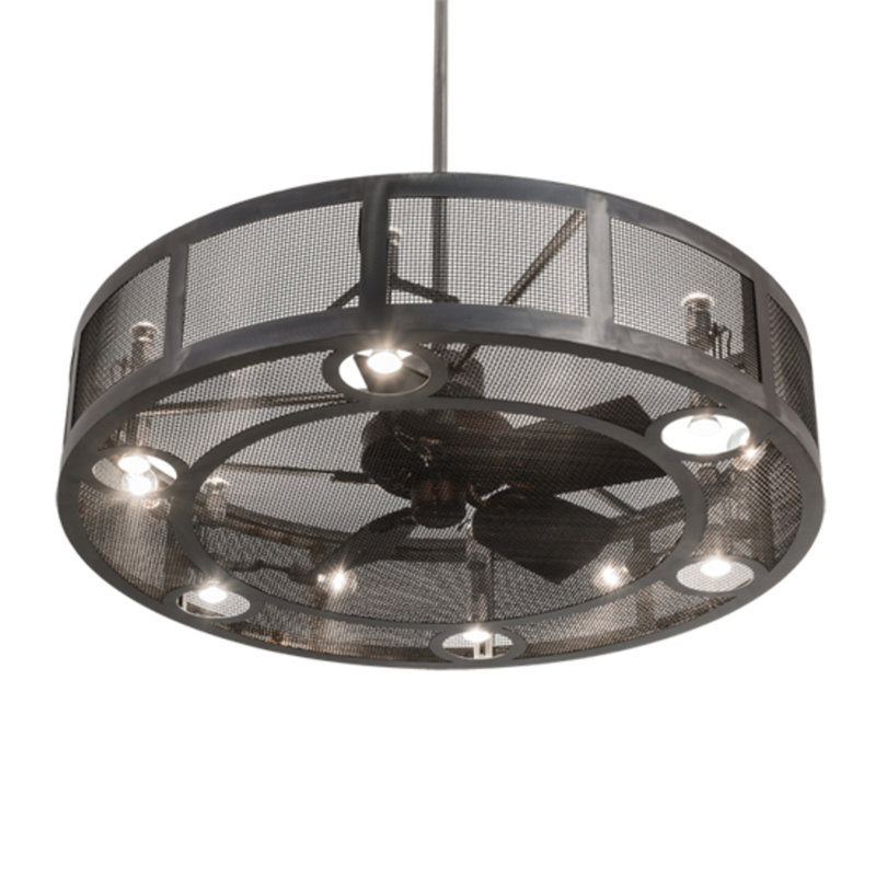Paloma Golpe Downrod Ceiling Fan