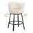 Upholstered Swivel Counter & Bar Stools With Back-686917667
