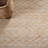 Hrisha Natural Fiber Hand Loomed Jute/Cotton Southwestern Rug in Natural/Beige-970585919
