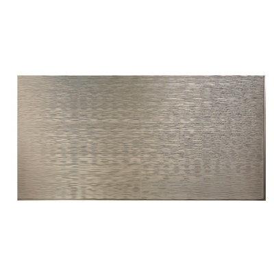 Panneau mural décoratif horizontal en vinyle FASÄDE 4 pi x 8 pi Ripple