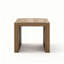 Oak Crest End Table with Stool