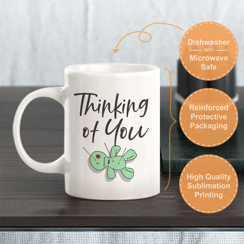 Ceramic Coffee Mug, 11 Oz