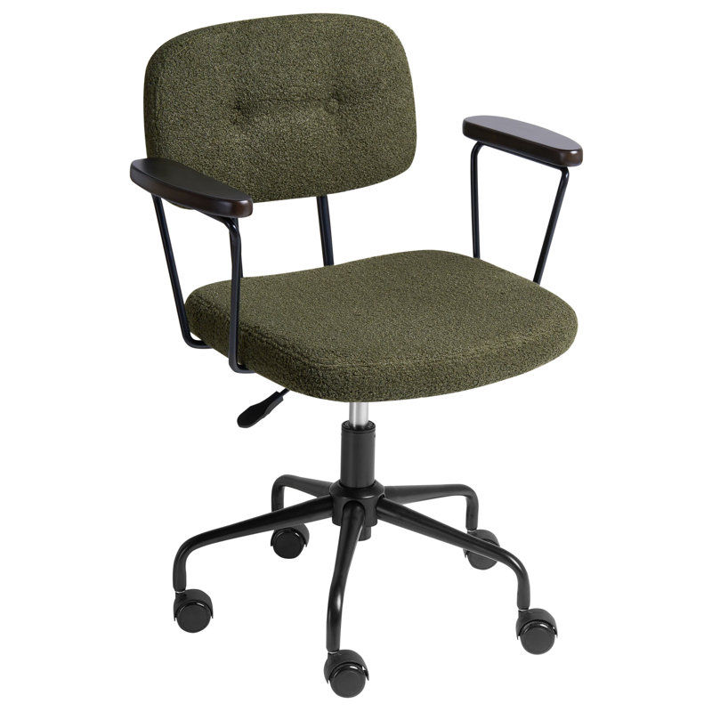Boucle Office Chair