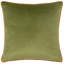Aretin Floral Green Square Throw Cushion