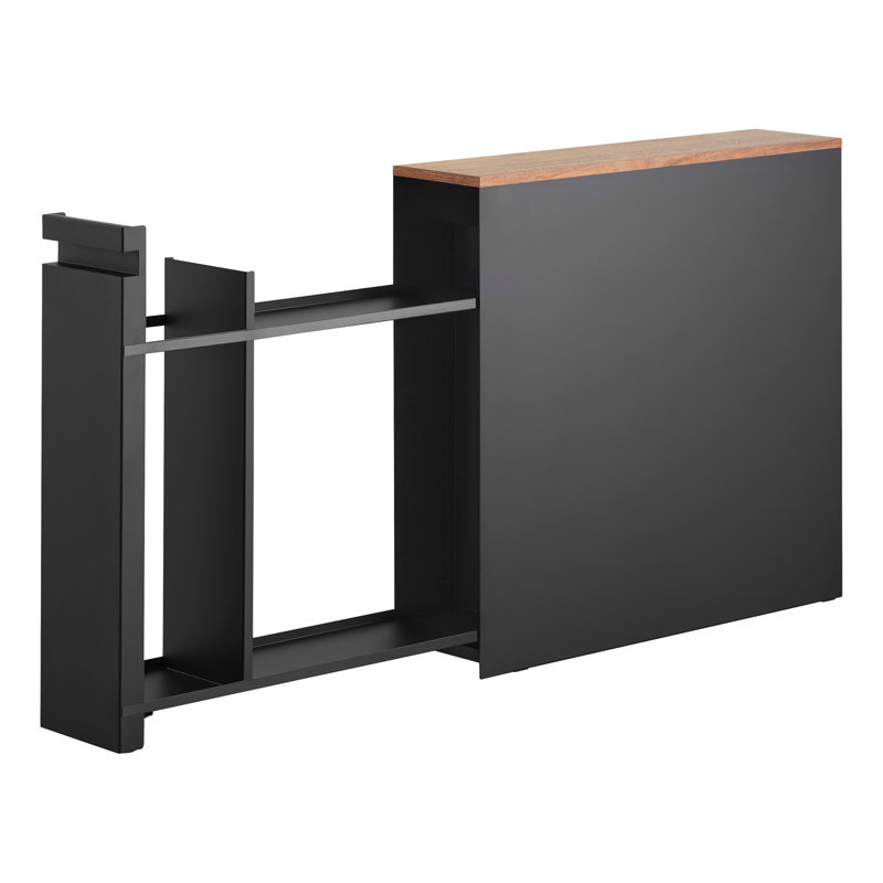 Armoire de rangement pour salle de bain Yamazaki Home Tower, Noir
