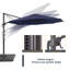 Parasol en porte-à-faux de 132 po avec base-66036894