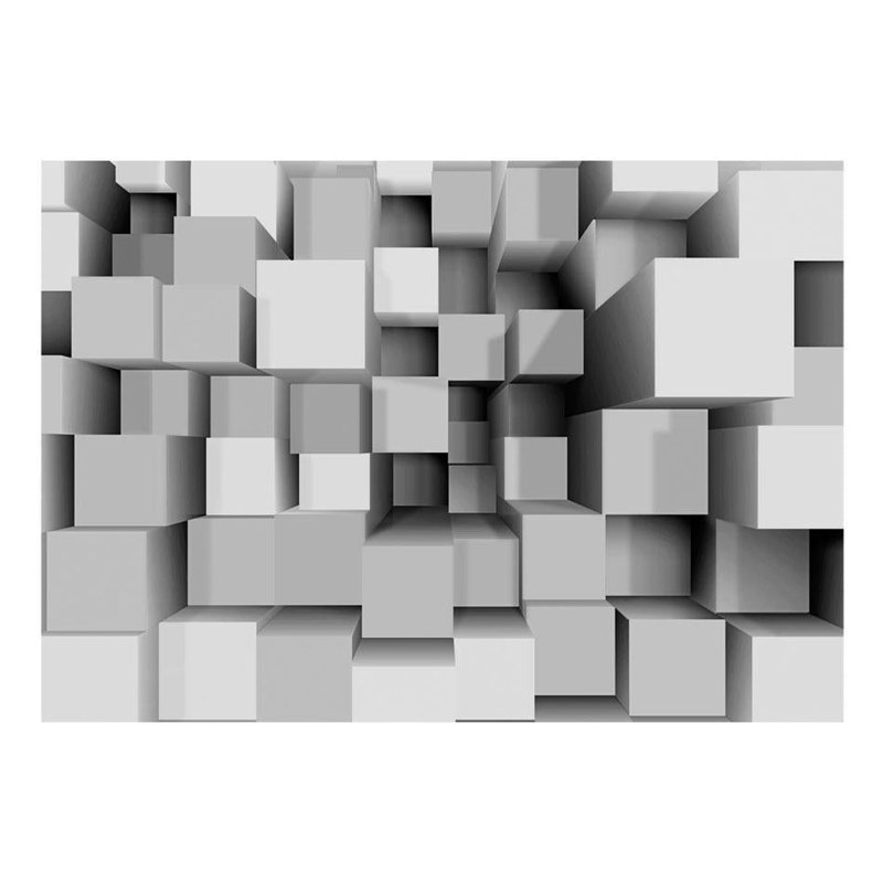 Murale Ammiel, L 110 po x l 157 po, Argent
