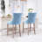 Upholstered Counter Stool with Solid Wood Frame-724752136-724752144