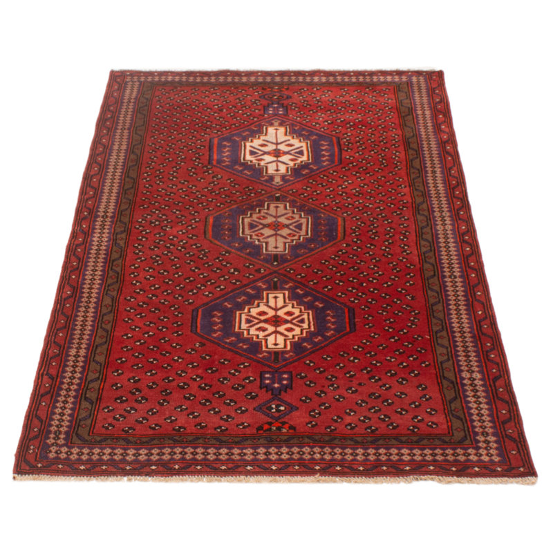 Tapis unique rectangulaire de 4 pi 2 po x 6 pi 9 po Augurio