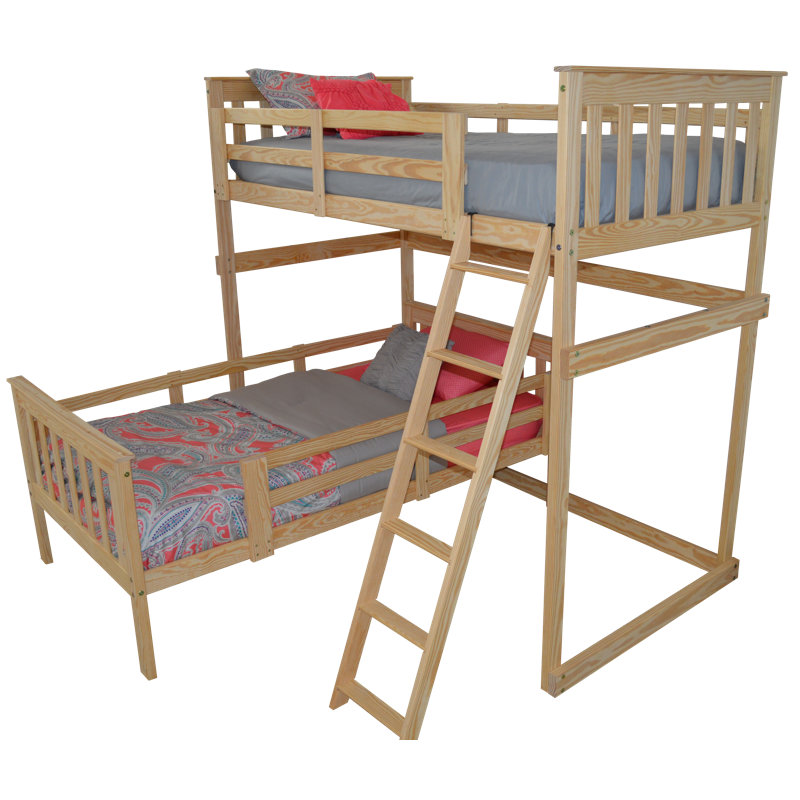 Swainsboro Kids Loft Bed, Unfinished, Twin