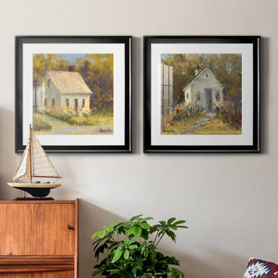 " Sweet Cottage I " 2 - Pieces