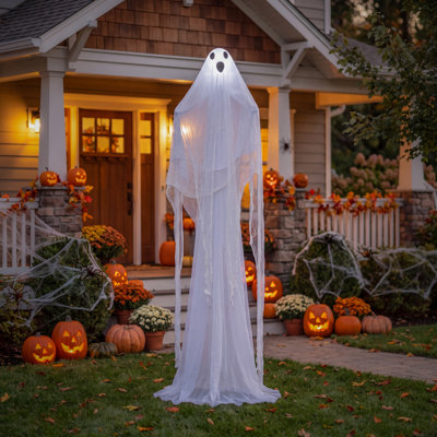 8ft LED Ghost Stake Decor