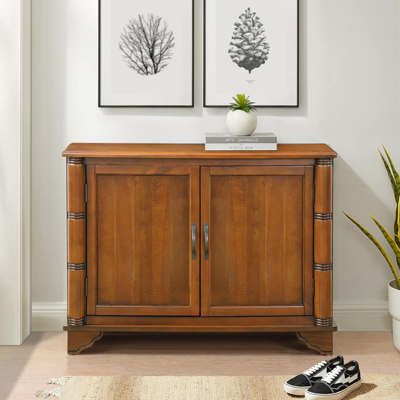 Console Alimah, Natural Walnut