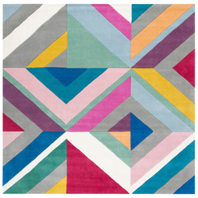 Fifth Avenue Hand-Tufted Gray/Yellow Area Rug
