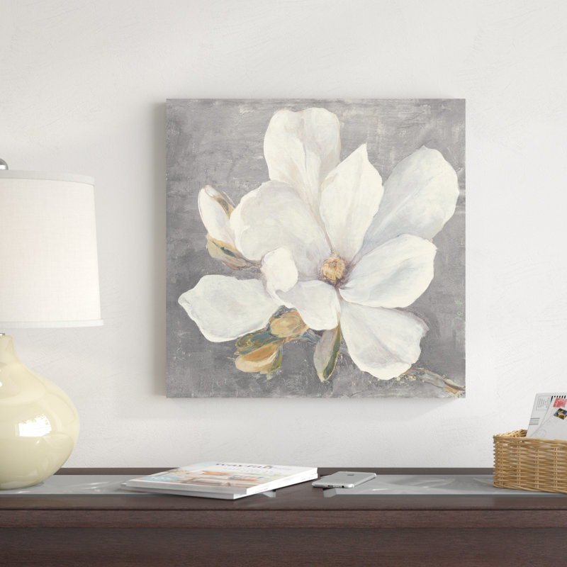 Magnolia serein gris clair, H 20 po x l 20 po
