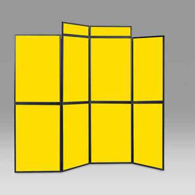 Busyfold Freestanding Fabric Reversible Extra Large (Over 240cm) Bulletin Board