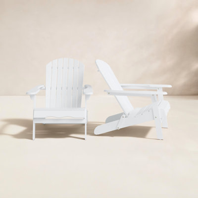 Woking Foldable Outdoor Adirondack Set