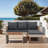 Gray wicker Outdoor Patio sofas